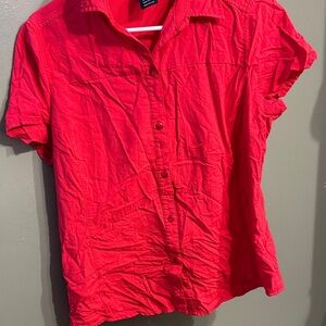 REI Women's Red Nylon Shirt